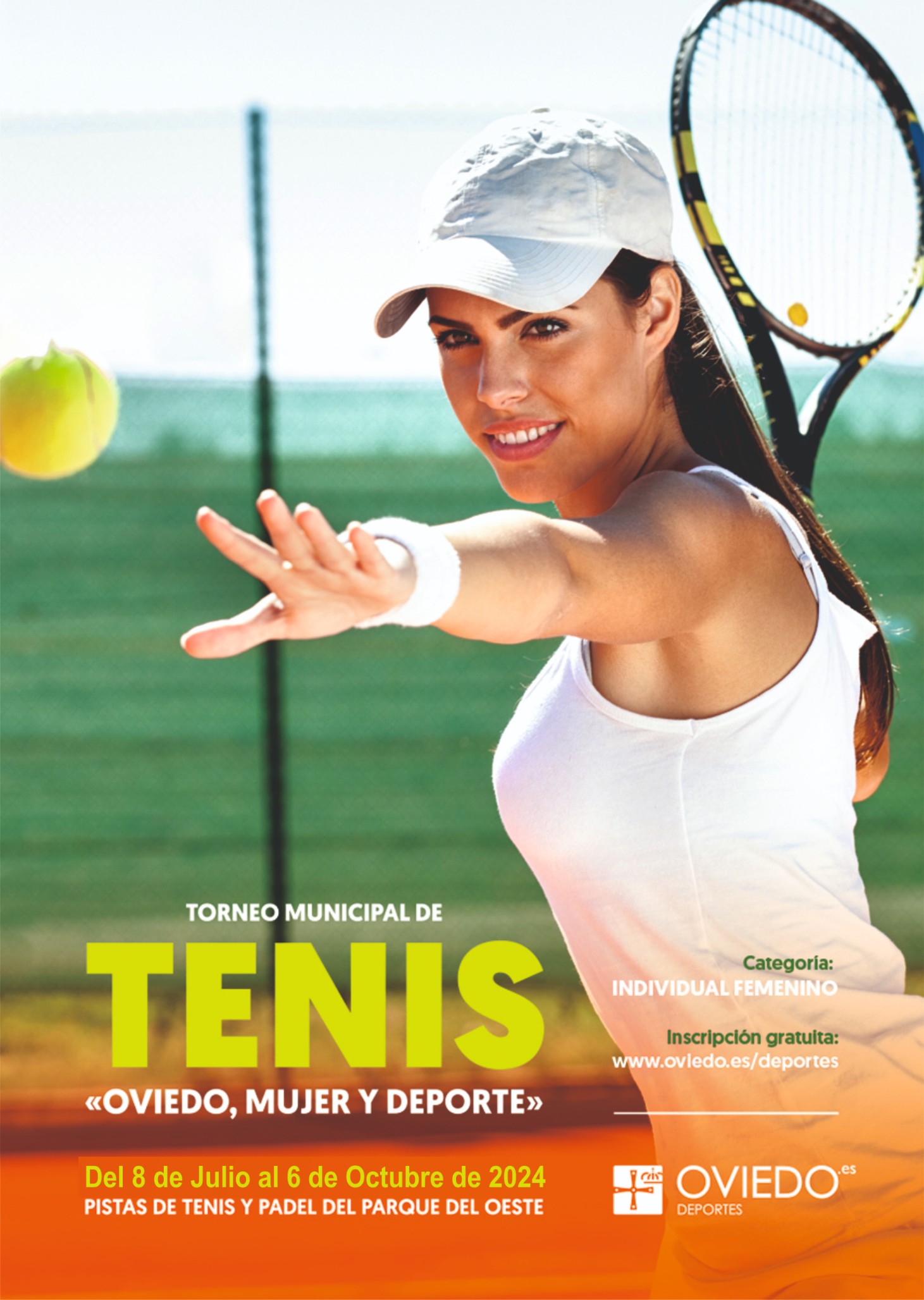 Torneo Tenis 2024. Oviedo, Mujer y Deporte