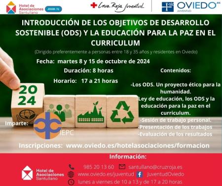 Introducción de los Objetivos de Desarrollo Sostenible (ODS) y la educación para la paz en el currículum