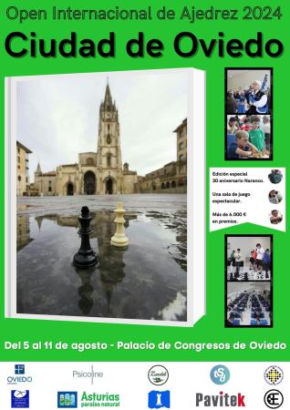 Presentación Open Internacional de Ajedrez 2024 "Ciudad de Oviedo"