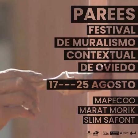 El Festival de muralismo urbano Parees vuelve a Oviedo del 17 al 25 de agosto en su séptima edición