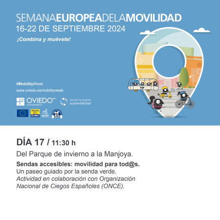 Sendas accesibles: movilidad para todos (Semana Europea de la Movilidad)